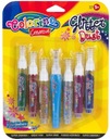 Glitrové lepidlo 6 kusov Colorino Kids