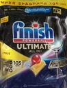 Finish Ultimate All In 1 Citrus 105 tabliet