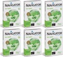 Kopírovací papier Navigator A4 75g 500k biely x6
