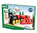 BRIO CLASSIC DREVENÁ OSMIČKA ŽELEZNIČNÁ