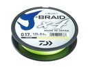 DAIWA J-BRAID X4 YELLOW BRIDGE 270 m-0,19 mm