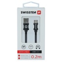 USB kábel USB-C 0,2m 3A PRE POWERBAN SHORT