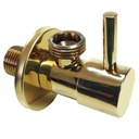 Uhlový ventil GOLD, keramická hlavica 1/2x1/2