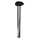 STOLOVÝ NÁBYTOK NOHA NOHA H82CM NASTAVITEĽNÁ CHROM