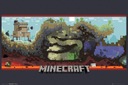 Plagát Minecraft podzemné príšery z hry 91,5x61 cm