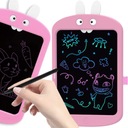 Grafický tablet Tabuľa na kreslenie, stylus, LCD, veľká XXL, ružová