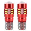 LED CANBUS 27SMD 3014 T10E (W5W) BIELA ​​12V/24V