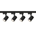 SET 4x LED REFLEKTOR LAMPY GU10 2M TRAŤOVÝ KÁBEL