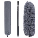 Kefa na prach, metla, teleskopická metla, vymeniteľné hroty, 80-242 cm