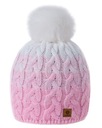 TEPLÁ zimná ČIAPKA Woolk Pola brmbolce a fleece