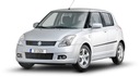 Bočné lišty Suzuki Swift III, 2005-2010, 3 dvere.
