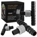 10x Tee Drip Tape Connector 20xTx20