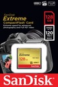 SANDISK 128 GB Compact Flash EXTREME CF 120/85 MB/s