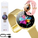 Smartwatch Dámske hodinky Gold Manta Alexa LUX GOLD 2 Menu bars PL