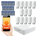 13x SMART ovládač s termostatickou hlavicou + Zigbee 3.0 Tuya WiFi brána