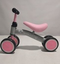 Štvorkolesový bežecký bicykel Trike Fix, ružový