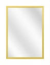 Imperial zlaté hliníkové zrkadlo 40x40 cm