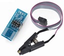 Adaptér klipu programátora SO8 SOP8 SOIC8 DIP8