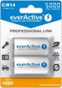 C / R14 everActive Ni-MH Ni-MH 5000 mAh Profesionálne líniové batérie (bal