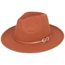 DÁMSKY PÁNSKY PLSTENÝ ČIAPOK PANAMA FEDORA