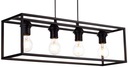 STROPNÉ SVIETIDLO, LOFT EDISON LED LUNTER