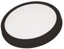 Okrúhle stropné svietidlo DOWNLIGHT, čierne, 24W, prisadené, 4K