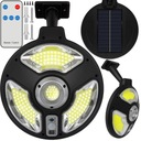 SOLÁRNE LED ZÁHRADNÉ LAMPY, SENZOR POHYBU, DIAĽKOVÉ OVLÁDANIE