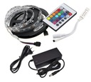 Diaľkové ovládanie RGB 300 LED SMD 5050 5m + napájanie pohonu