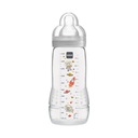 Mam Baby fľaša 330ml Easy Active 4m šedá