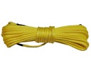 Syntetické lano na navijak, žlté 5mm 15m