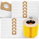 10x TAŠKY NA VYSÁVAČ KARCHER WD3 3200 SE4001 Silný hrubší Premium FILTER
