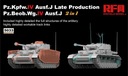 Pz.Kpfw.IV Ausf. J/Pz.Beob.Wg.IV AUsf. J (2v1) 1:35 Žitné pole, model 5033