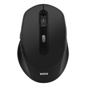 Myš Marvo WM106W BK, 1600 DPI, Bluetooth a 2,4 GHz, optická, 6. trieda, bezdrôtová