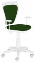 Detská otočná stolička Ministyle-W, zelená NS