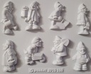 FORMA NA ODLIEVANIE SADRY DWARVES FORMY ELEMBERES