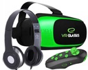 3D 360 virtuálne VR okuliare na vianočné hry