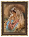 OBRAZ NA STENE KOJÚCEJ MATKY BOŽEJ 39X49 SV