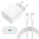 Rýchla nabíjačka USB-C kocka 20W + kábel 200 cm