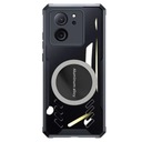 Puzdro MagSafe pre Xiaomi 13T/13T Pro, kryt puzdra, magnetický chrbát, puzdro