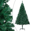 Umelý vianočný stromček s hrubými konármi, zelený, 2