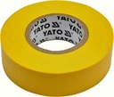 Izolačná páska žltá 19 mm x 20 m YATO