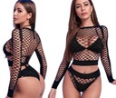 BODYSTUCKING NET EROTICKÁ BUNDA + NOHAVIČKY