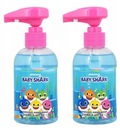 2x HRACIE TEKUTÉ MYDLO PRE DETI BABY SHARK 250ml