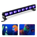 LED BAR UV / BIELA ​​8 x 3W BeamZ ULTRAVIOLET