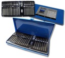 SADA BITOV TORX HEX SPLINE S ADAPTÉRMI 40 KS KRÁTKE DLHÉ POUZDRO