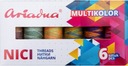 Ariadna vlákno sada viacfarebná zemina Viga 6 farba
