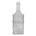 WAVE Fľaša 500ml sklenená 0,5L džús vodka tinktúra