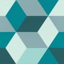 Geometrické tapety na stenu 3D kocky Sansa 638110 RASCH