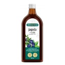 Čučoriedková šťava z čučoriedok + 5 bylín 500ml Premium Rosa