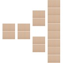 Súprava paličiek Rest Kraft Paper 1600 ks
